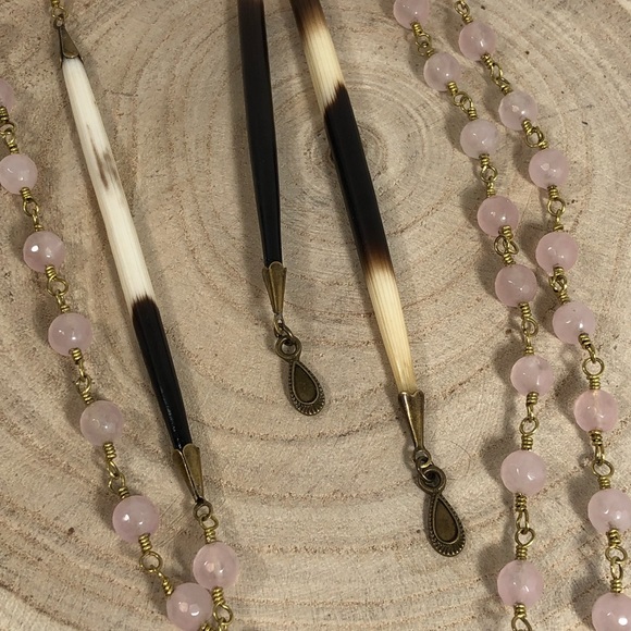 Porcupine Dangle Necklace - Picture 2 of 5